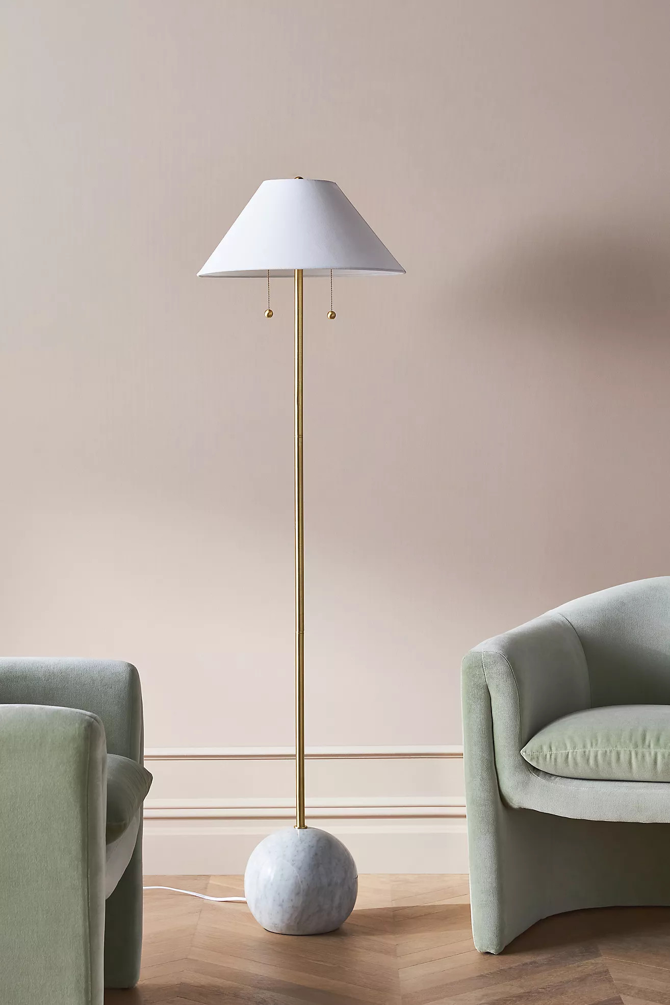 Arca Marble Base Floor Lamp | Anthropologie (UK)
