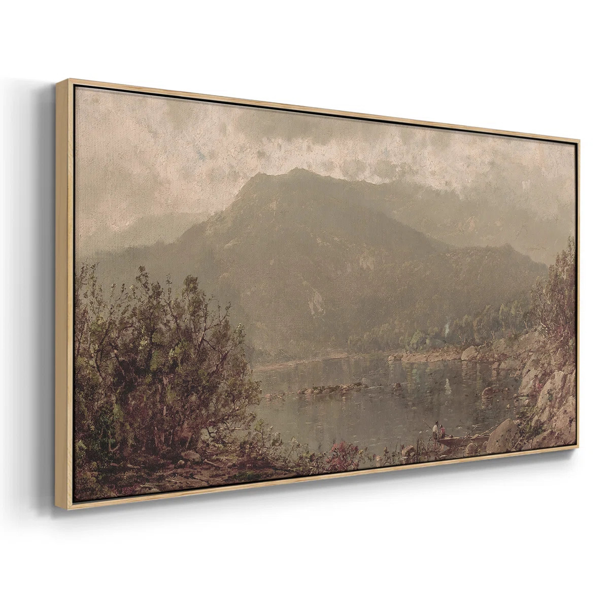 Landscape Series-DCCXCVIII- Framed Gallery Wrapped Canvas -Ready to Hang | Wayfair North America