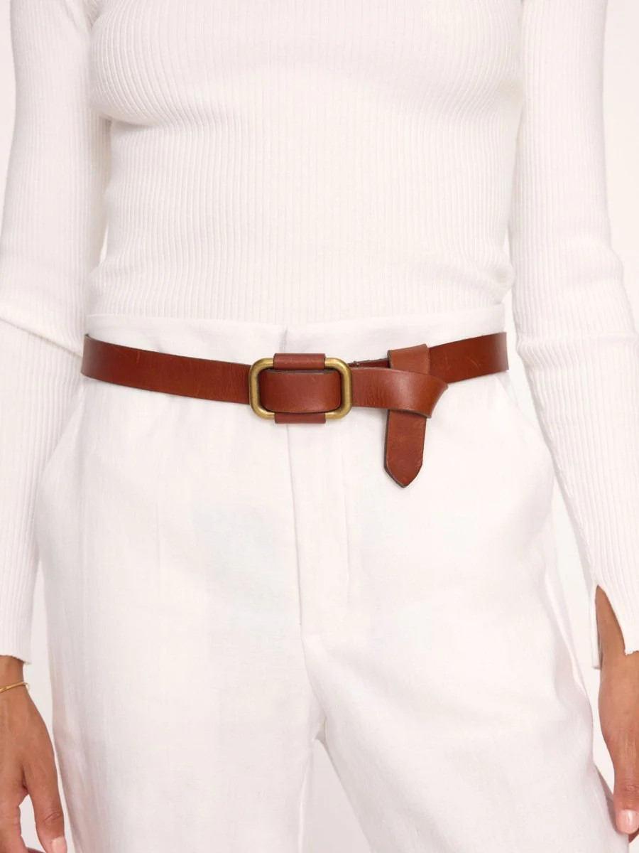 Women's Saddle Belt in Cognac | Brochu Walker | Brochu Walker