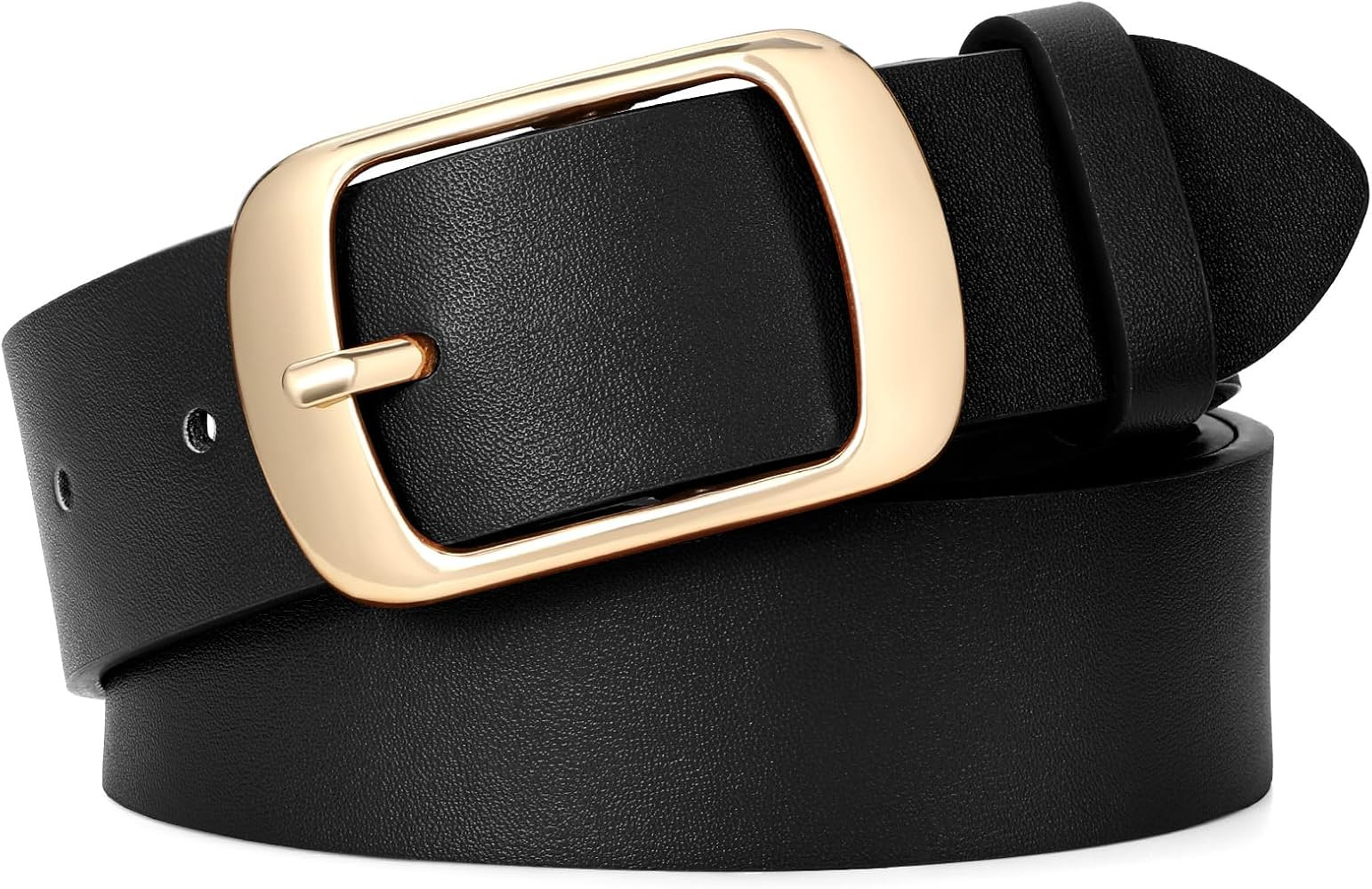 SUOSDEY Fashion Leather Belts for Women Ladies Belts for Jeans Dresses Pants with Classic Pin Buc... | Amazon (CA)