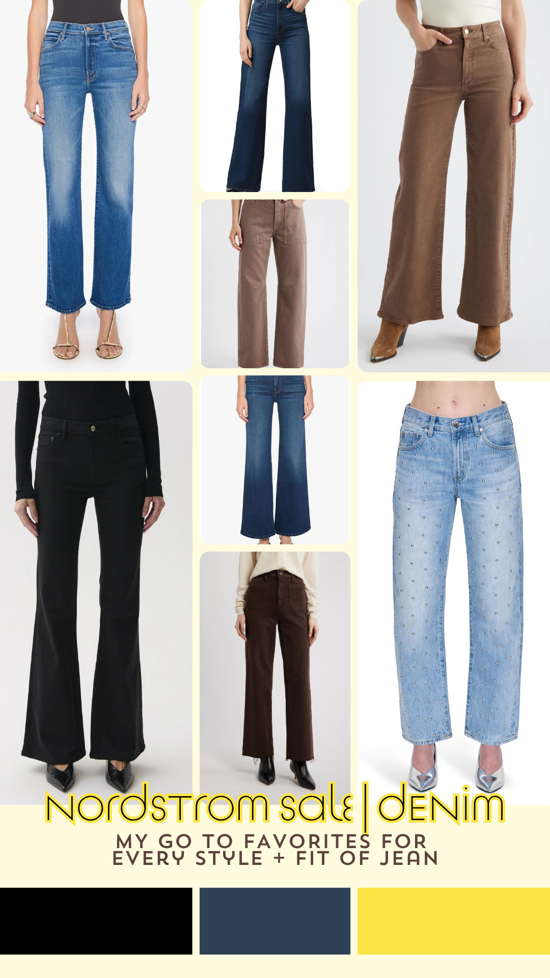 The denim lineup this year is so good! From everyday straight legs to wide-leg favorites and flattering flares, these are the jeans worth adding to your closet while they're on sale. 

 #LTKootd #LTKOver40 #LTKSaleAlert