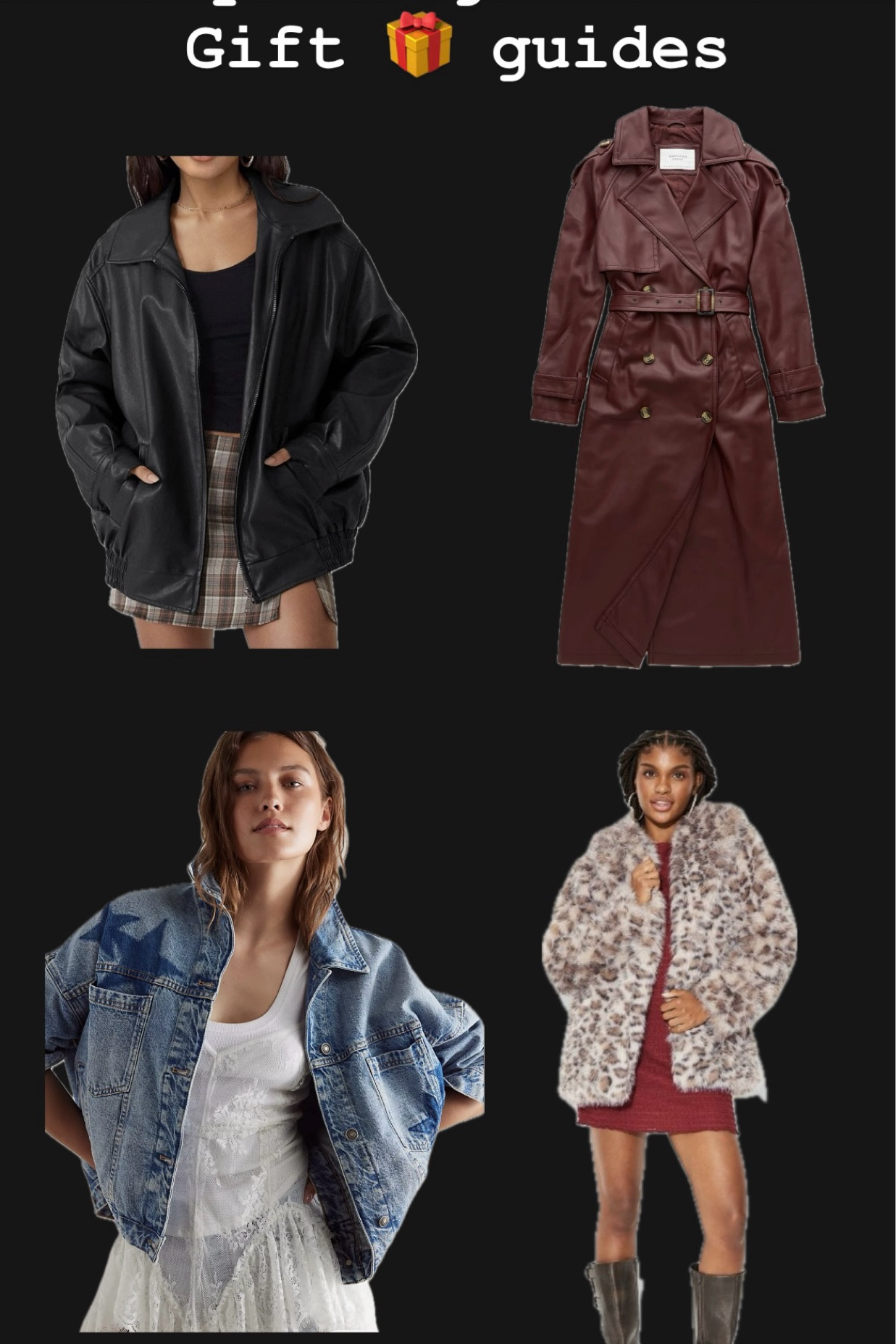 here are some of my fav coats i think the trench is sold out i gave alternatives 

#LTKHoliday #LTKGiftGuide