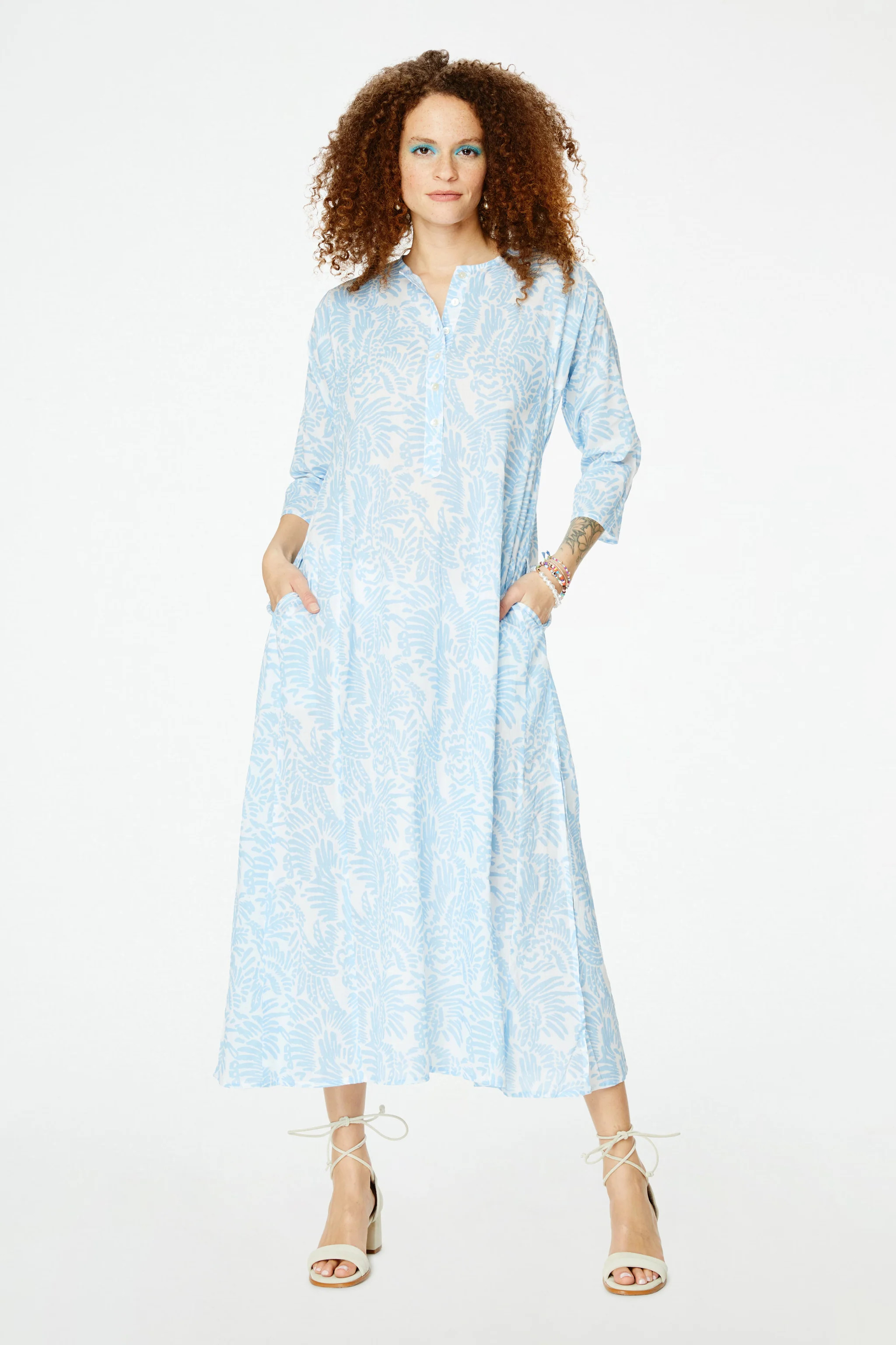 Laure Long Kurta | Roller Rabbit | Roller Rabbit