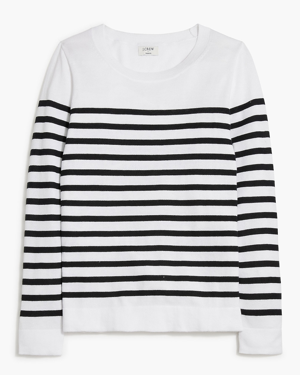 Striped Teddie sweater | J.Crew Factory