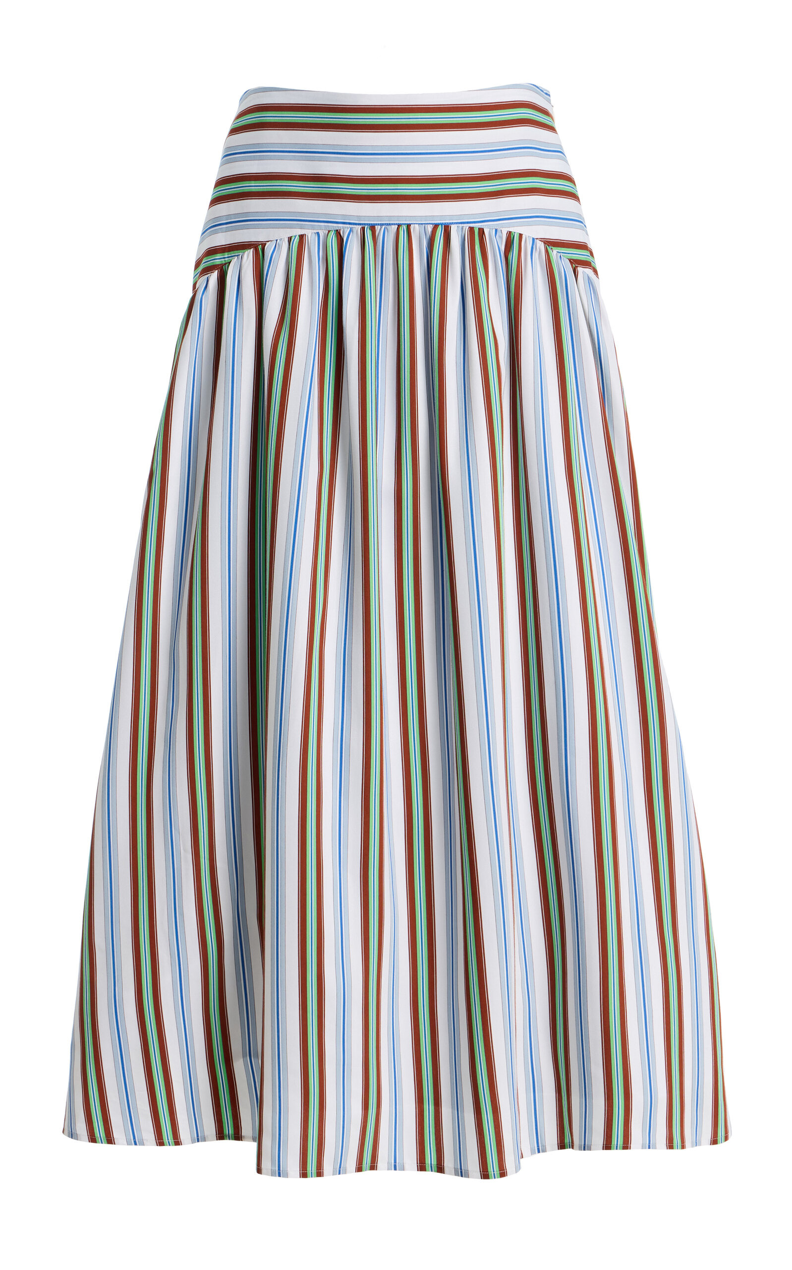 In The Name of Love Striped Midi Skirt | Moda Operandi (Global)