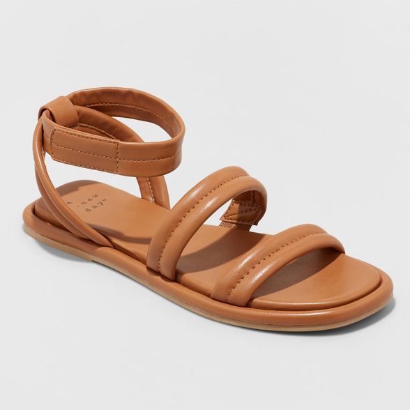 Women's Ottie Ankle Strap Sandals - A New Day™ | Target