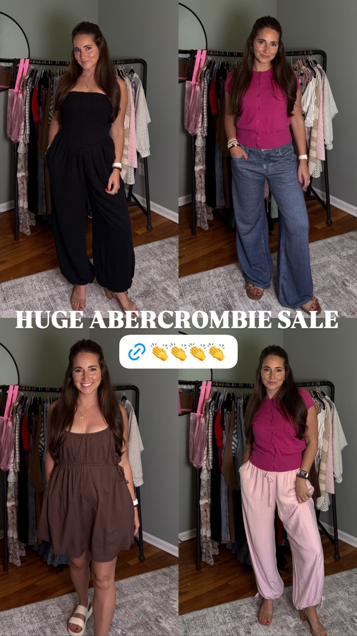 HUGE ABERCROMBIE SALE
Extra 15% off with code AFSUMMER

#LTKSaleAlert