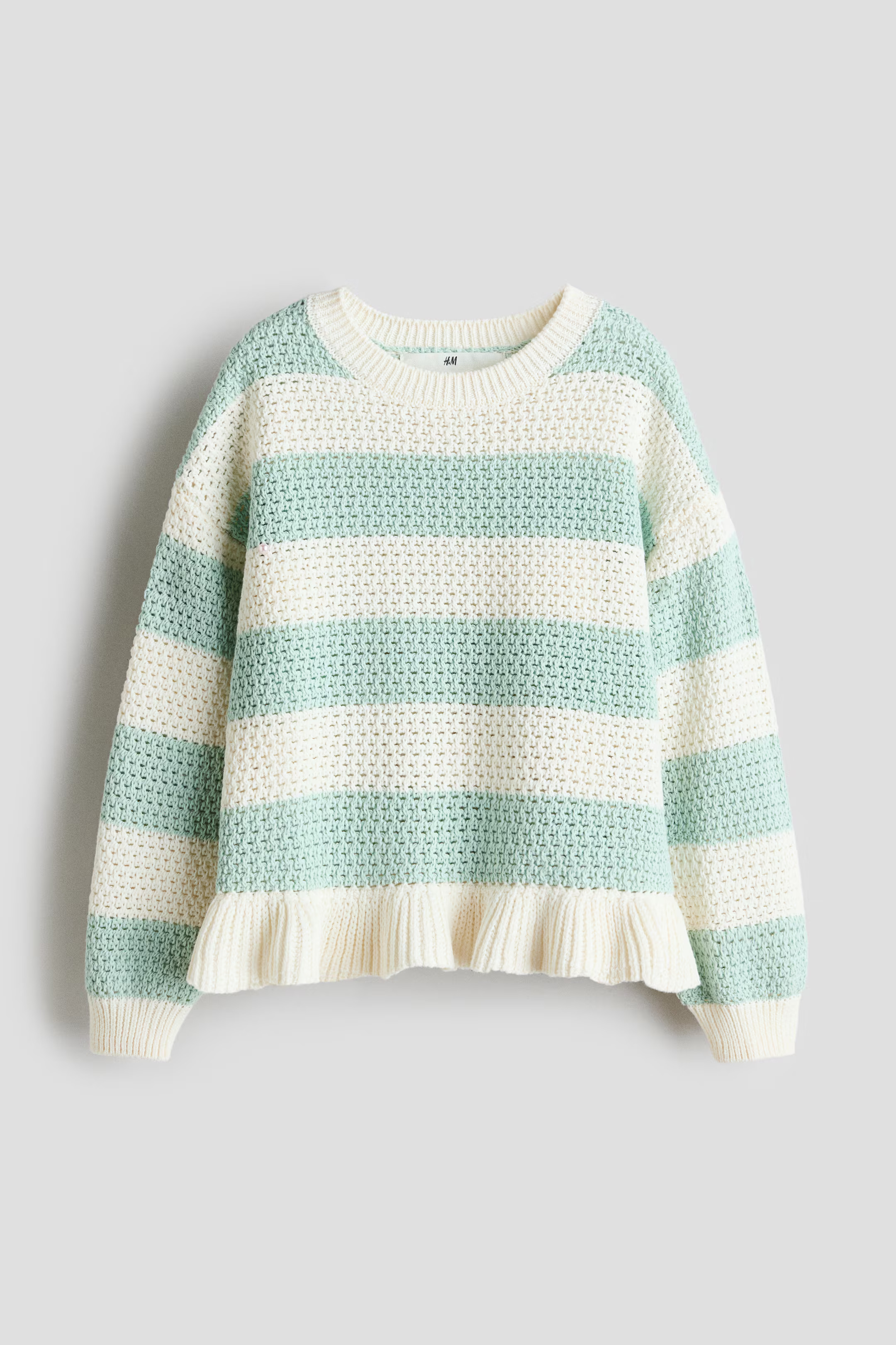 Open-Knit Cotton Sweater | H&M (US + CA)