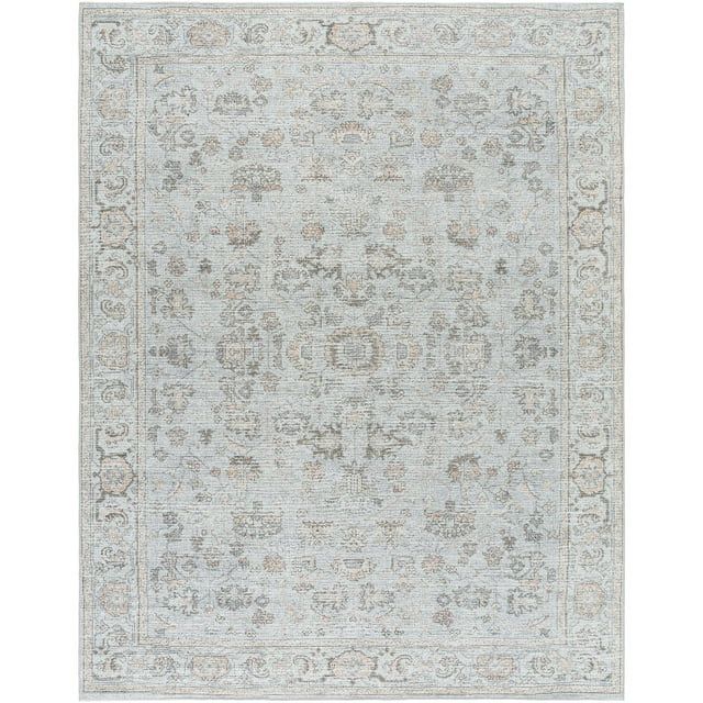 Our PNW Home x Surya Olympic Updated Traditional Area Rug, 7'10" x 10', Light Blue | Walmart (US)