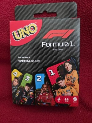 UNO Formula 1 Card Game Includes Special Rule! Full Deck New! (JMF10) | eBay US