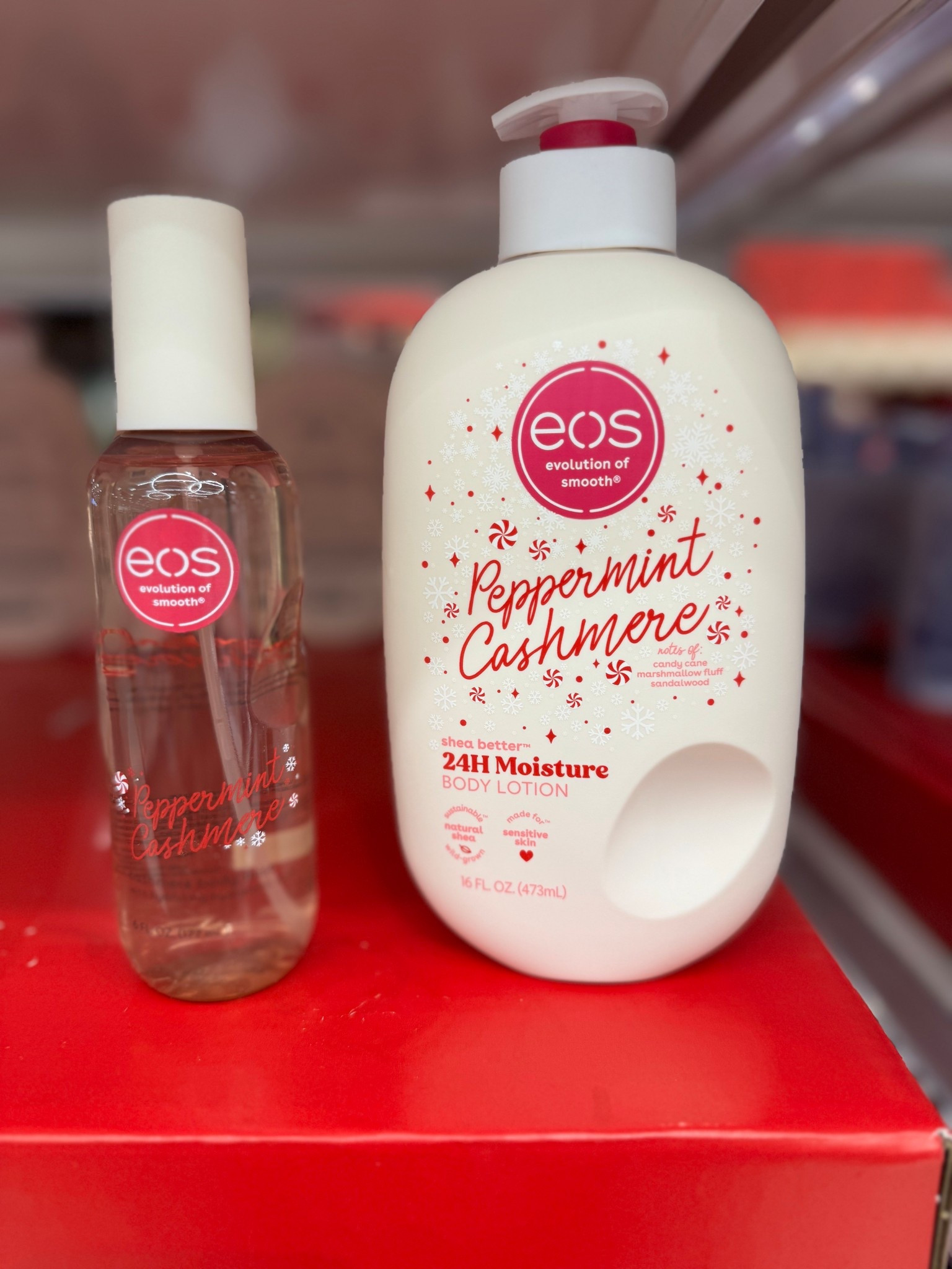 Peppermint cashmere body mist and lotion! These would be a great gift ! 

#LTKHoliday #LTKBeauty #LTKGiftGuide