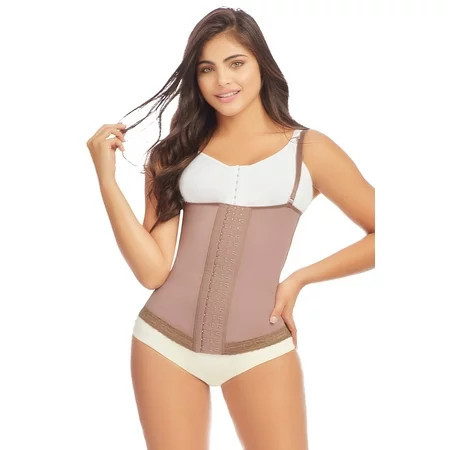 Delie by Fajas D Prada Under Bust Strapless Corset Waist Trainer 009006 | Walmart (US)