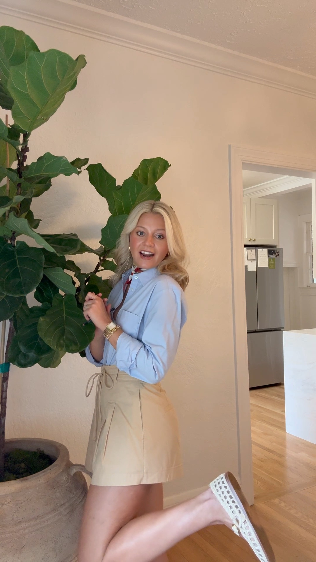 these steve madden flats have been worn allllll spring 🩵 

#LTKootd #LTKSeasonal