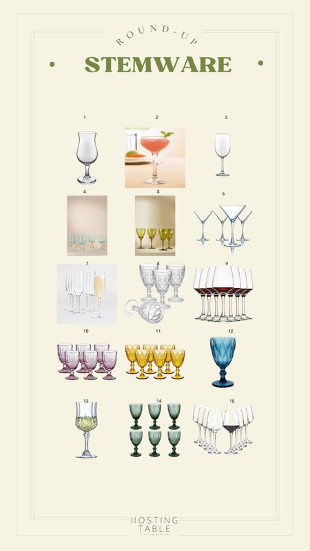 Here’s my favourite stemware to add to your tableware collection.


#LTKhome #LTKunder100 #LTKFind