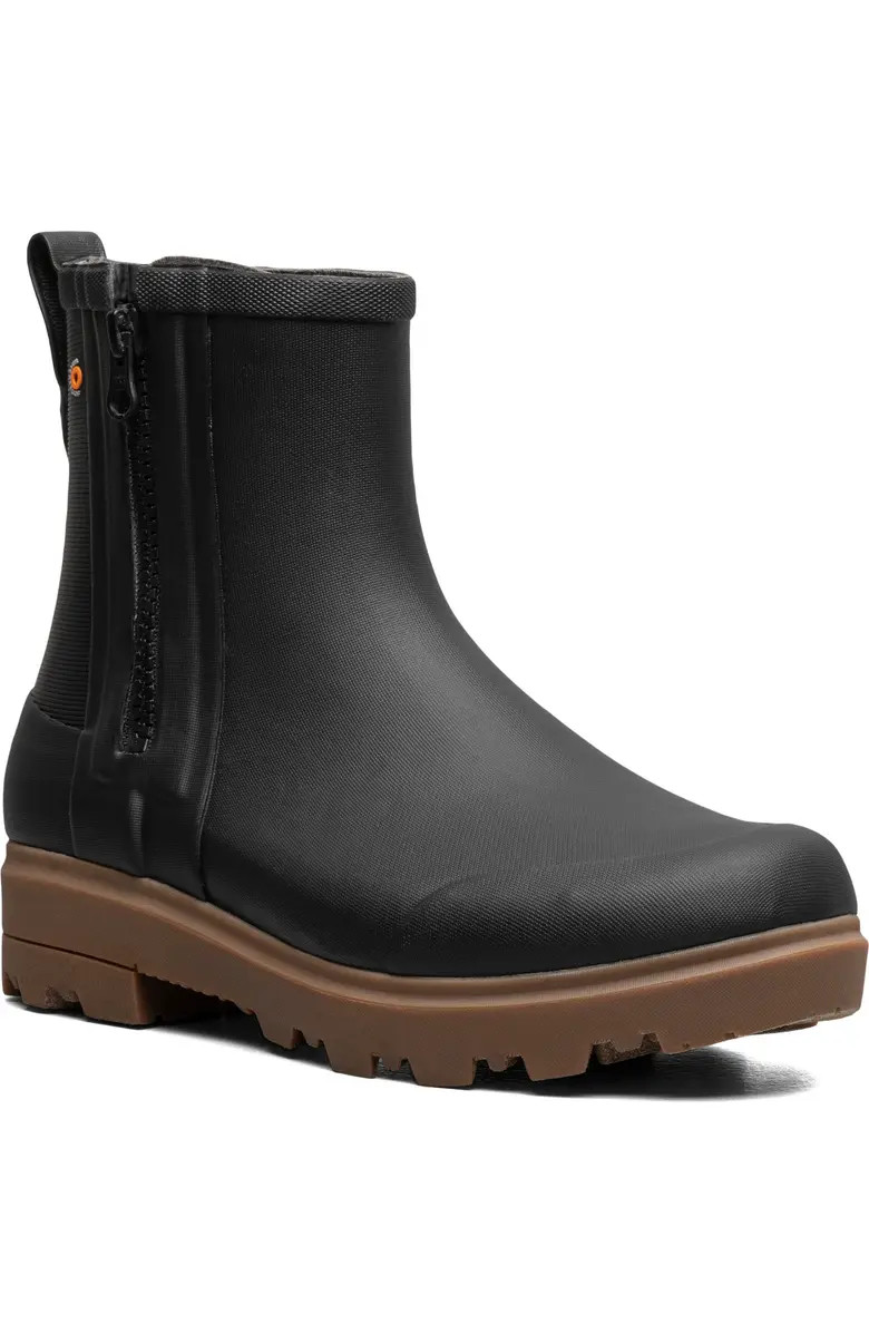 Bogs Holly Zip Waterproof Rain Boot (Women) | Nordstrom | Nordstrom