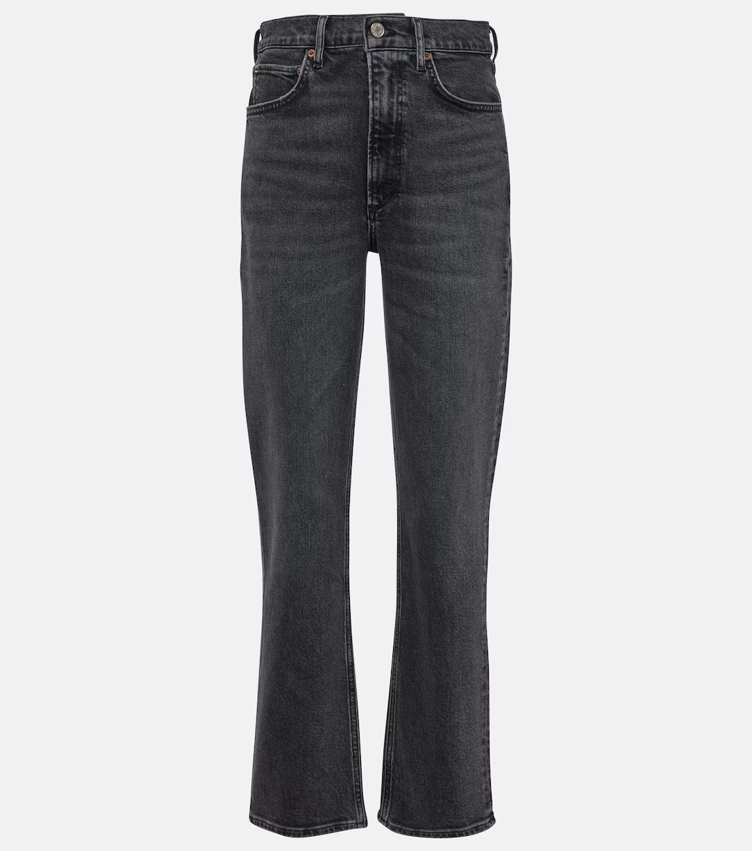 Stovepipe high-rise slim jeans | Mytheresa (US/CA)