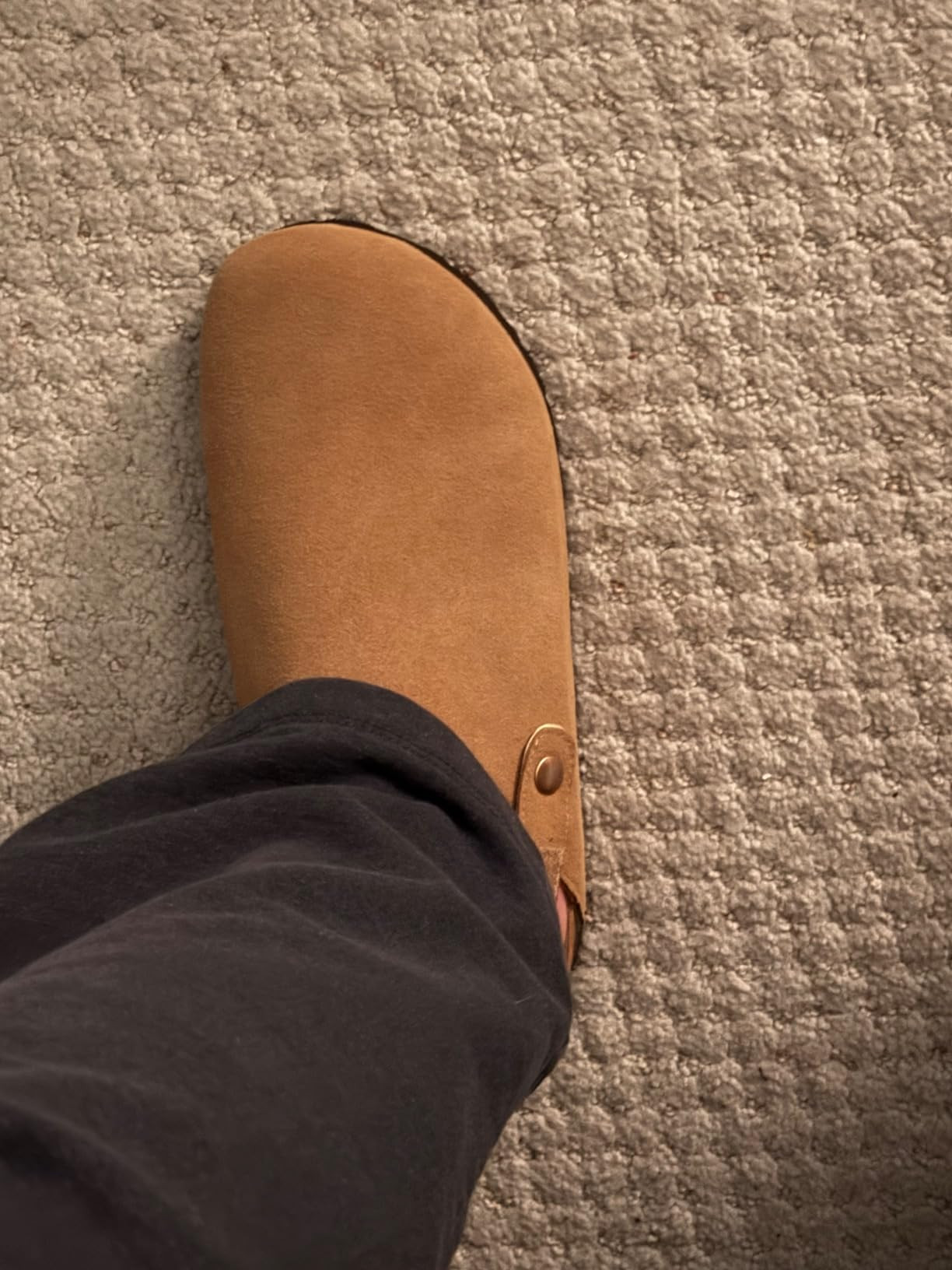 FUDYNMALC Womens Clogs Slip On Shoes: Suede Cork Footbed Mules Women 2025 Potato Slippers with Ad... | Amazon (US)