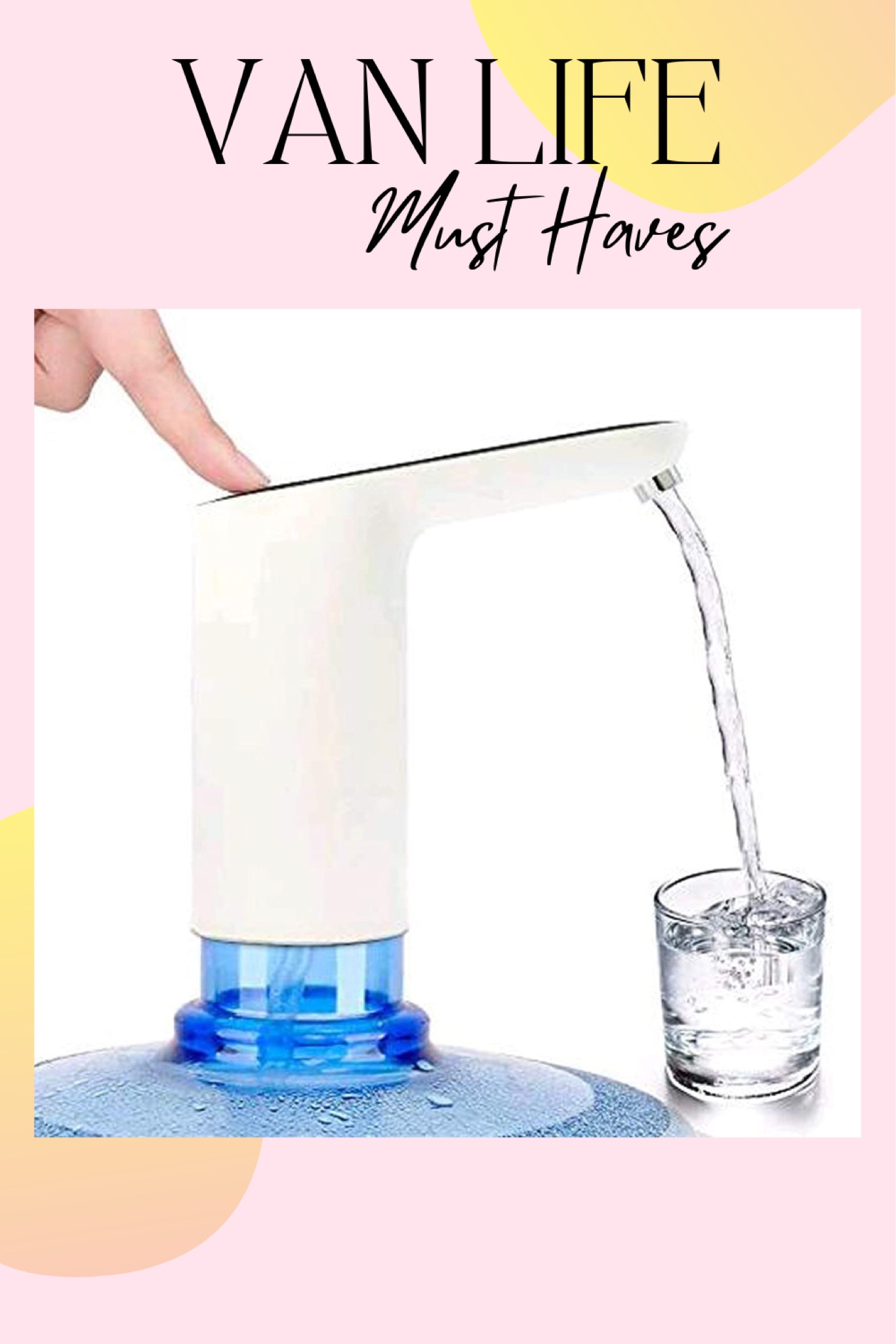 Van life must haves! USB Water Bottle Pump — click below to shop! Follow me @alohaaa.nikki to follow my vanlife adventures in Hawaii!🌺✨#liketkit #vanlife #camping #travel #amazon #amazonfinds amazon finds 

#LTKhome #LTKunder50 #LTKtravel
