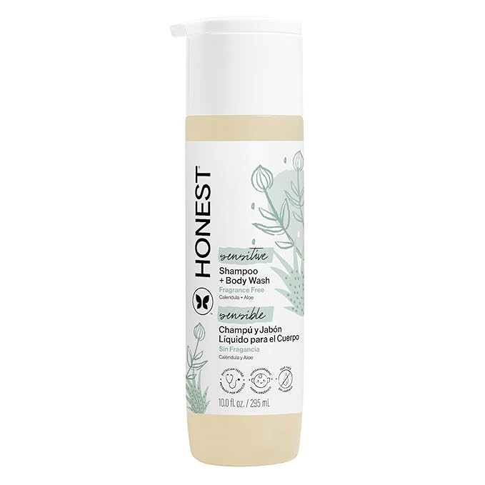 The Honest Company 2-in-1 Baby Shampoo & Body Wash, Fragrance-Free, Tear-Free, Hypoallergenic, Na... | Amazon (US)