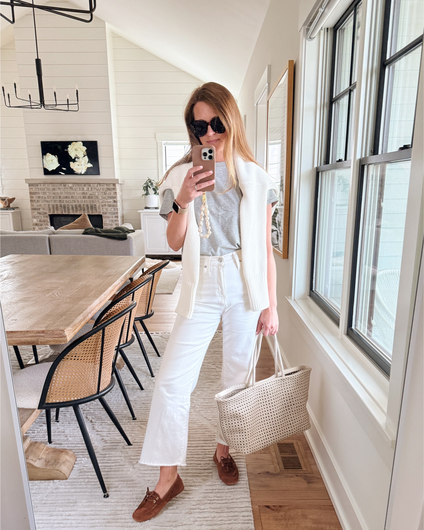 Tee size small
Sweater size small
Jeans size 25


#LTKOver40 #LTKSeasonal #LTKStyleTip