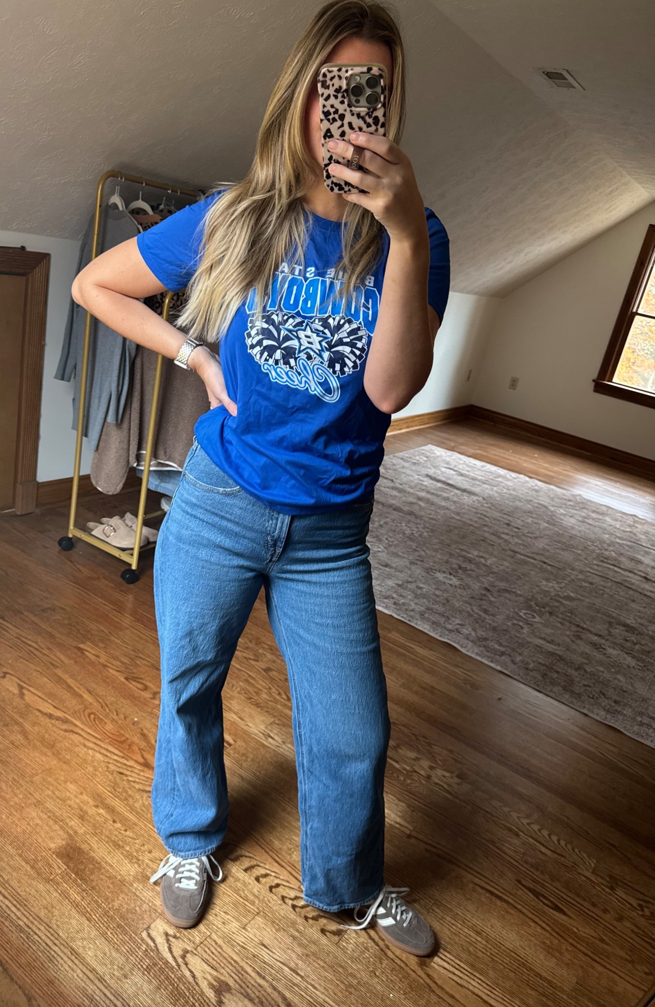 Favorite Old Navy jeans for a casual Saturday at the football field 🏈📣

#LTKMidsize #LTKTall #LTKStyleTip