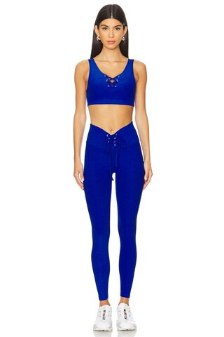 YEAR OF OURS Stretch Football Bra in Cobalt from Revolve.com | Revolve Clothing (Global)