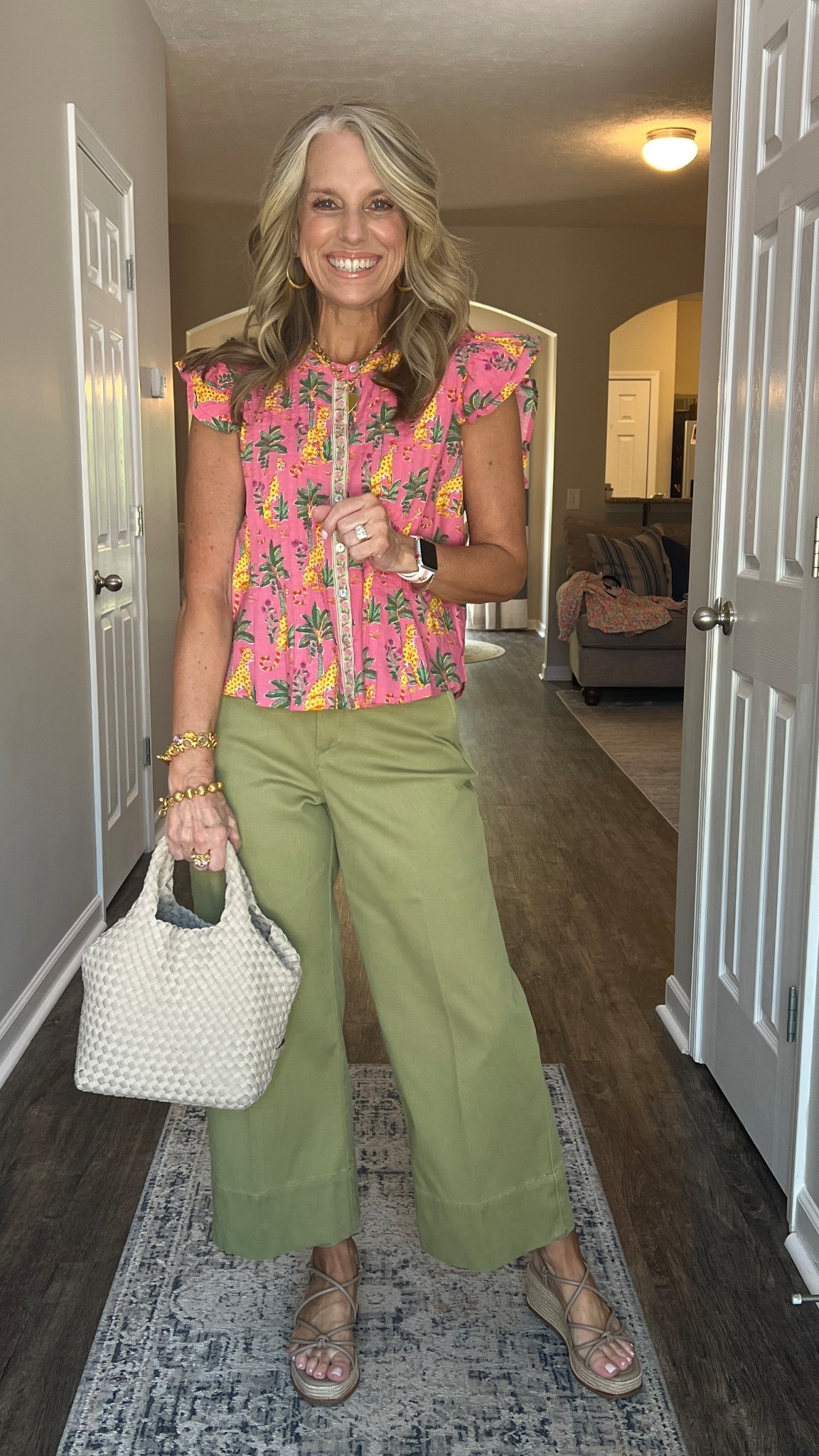 If you love this too like I do…RUN and ADD TO CART!!! It’s just back for the sale. 
Wearing XS in it and small pants. Use LISAXSPANX one on Spanx purchase 

#LTKOver40 #LTKWorkwear #LTKSummerEdit