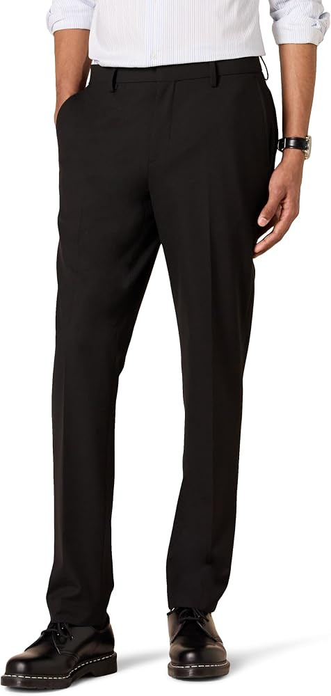 Amazon Essentials Men's Slim-Fit Wrinkle-Resistant Stretch Dress Pant | Amazon (US)