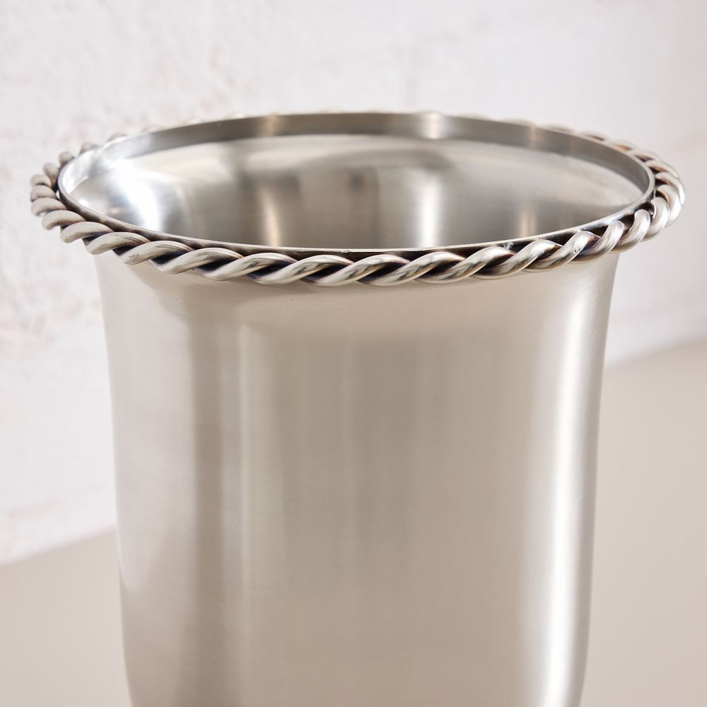 Solei Metal Wine Chiller | West Elm (US)
