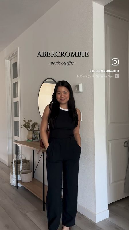 #abercrombiepartner 
Work outfit ideas ft Abercrombie! 
Wearing XS in all tops, XS Petite in dresses & 25 Short in trousers

Flats are also linked and run true to size! 


#LTKfindsunder100 #LTKVideo #LTKSeasonal