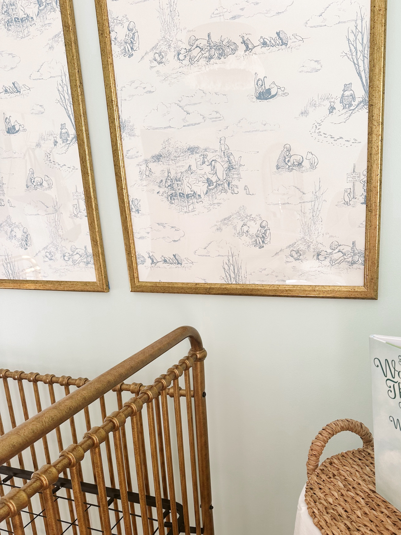 Bowens Nursery is coming together 🥹 Frames & wallpaper linked! 

#LTKbaby #LTKVideo #LTKhome