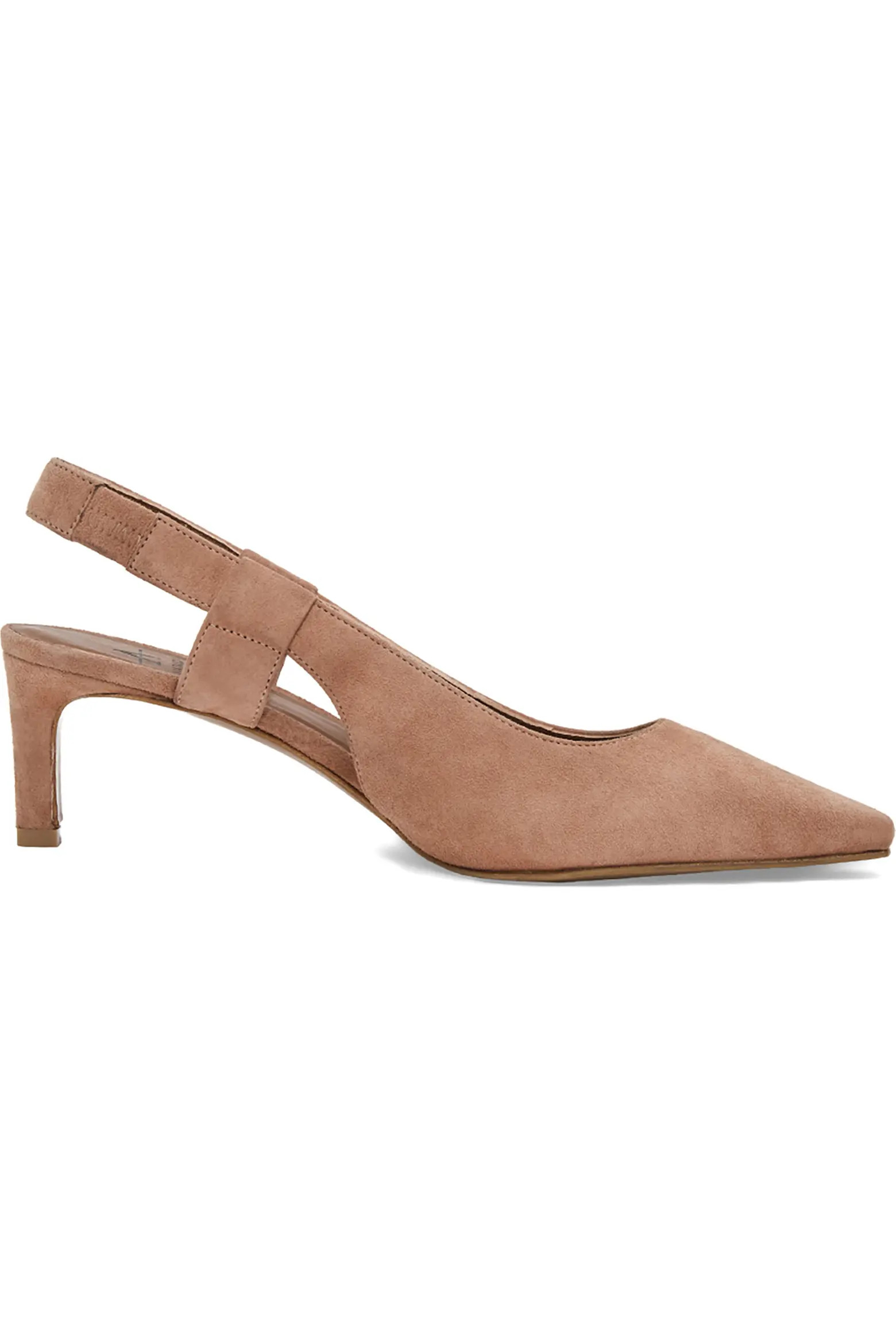 Charm Kitten Heel Waterproof Slingback Pump (Women) | Nordstrom | Nordstrom
