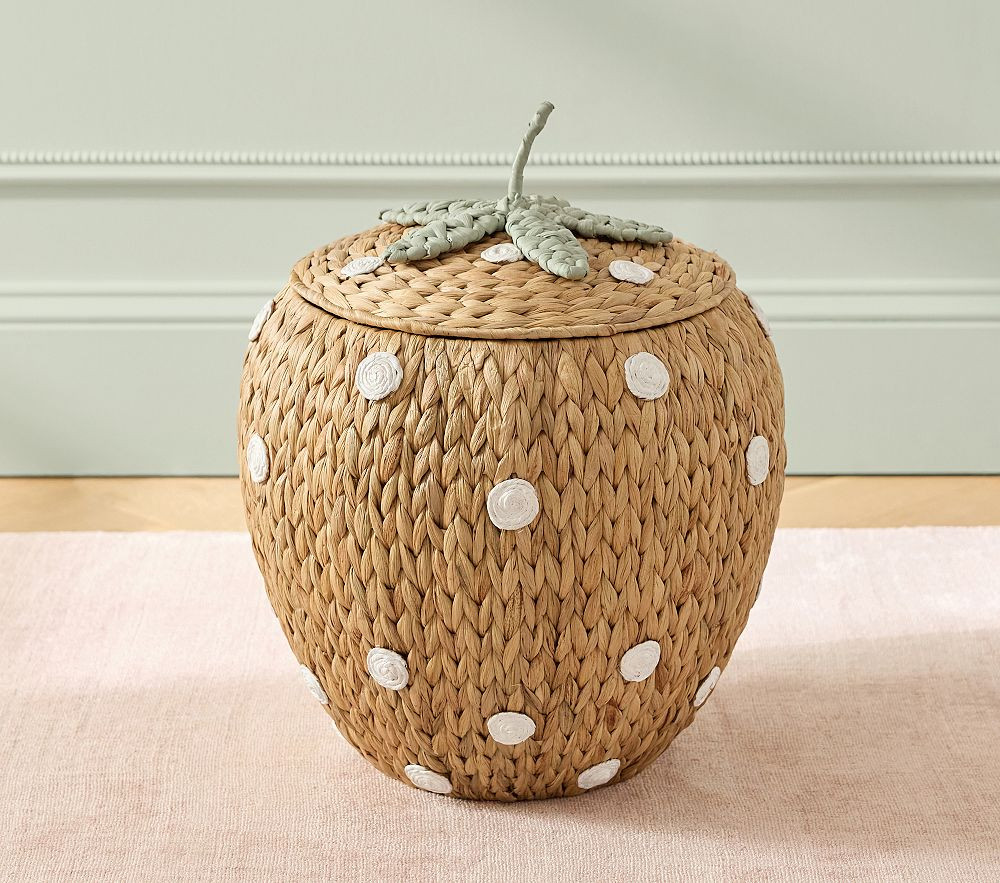 Strawberry Storage Basket | Pottery Barn Kids
