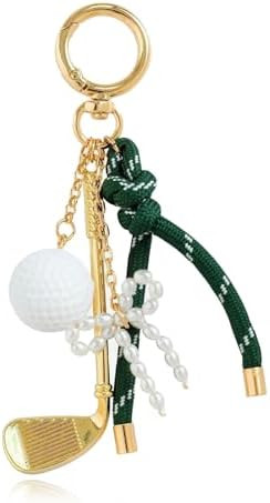 Angyape Mini Tennis Ball Pickleball Golf Keychain Cute Bag Charms Purse Charms for Handbags Tote ... | Amazon (US)