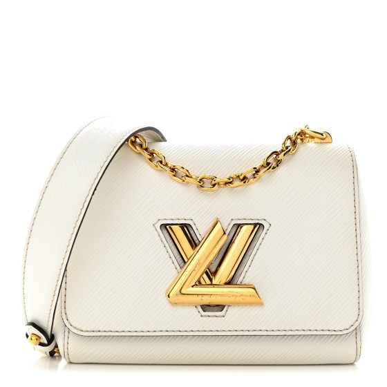 Epi Twist Shoulder Bag PM White | FASHIONPHILE (US)