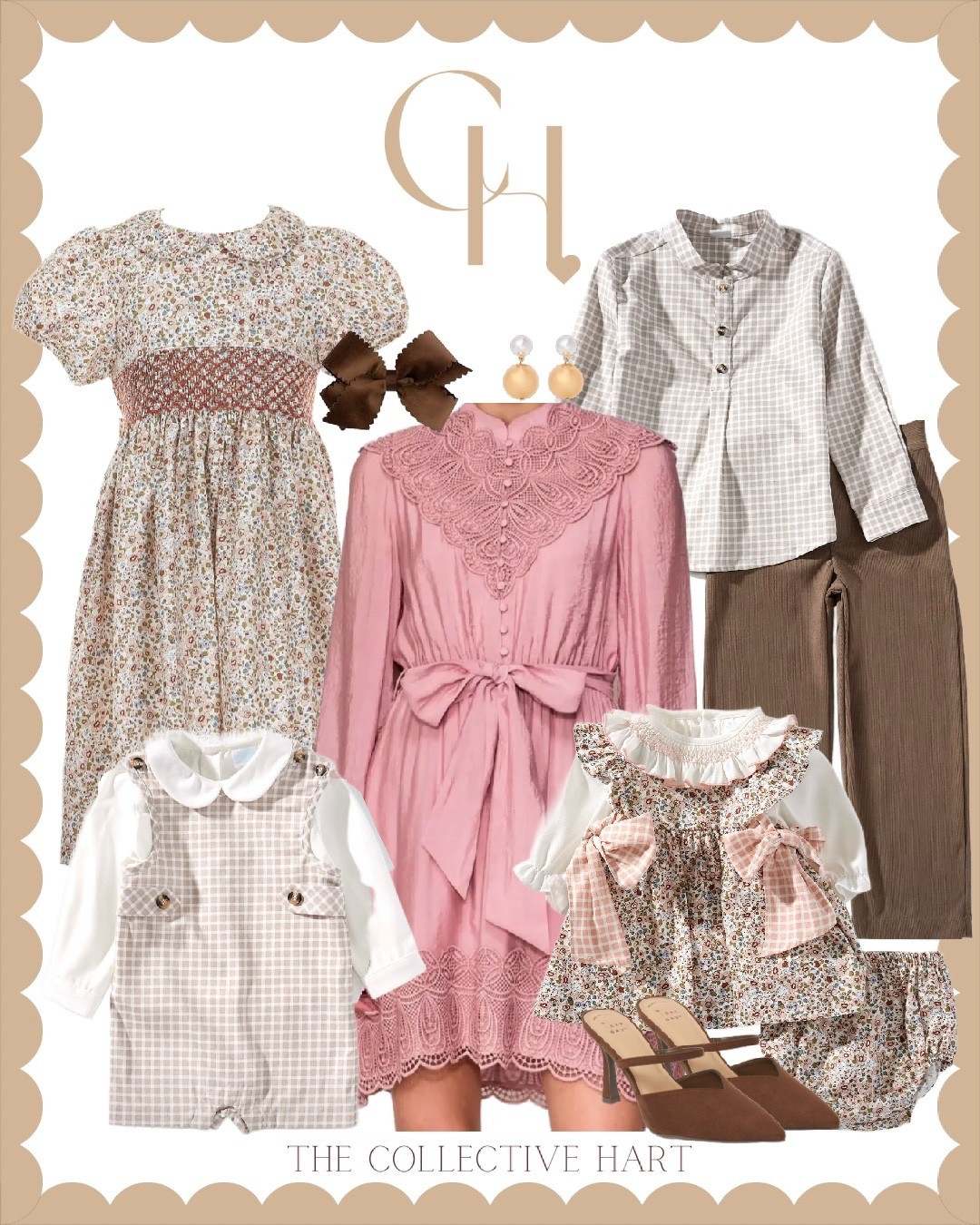 Family Photo Outfit Inspo I'm loving for fall pictures! Linked more too!