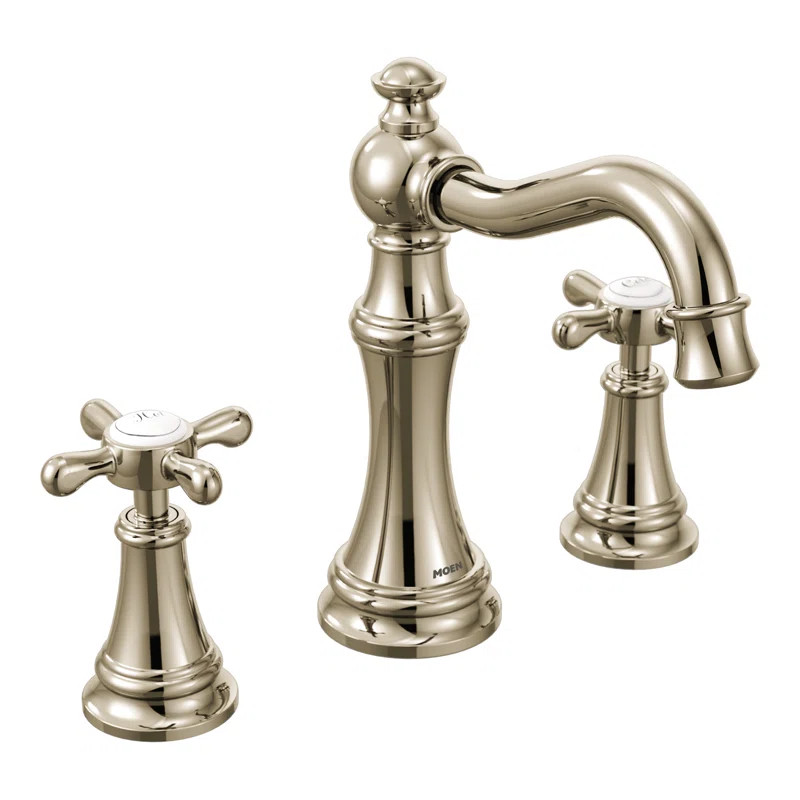 Weymouth Widespread Bathroom Faucet with Drain Assembly | Wayfair North America