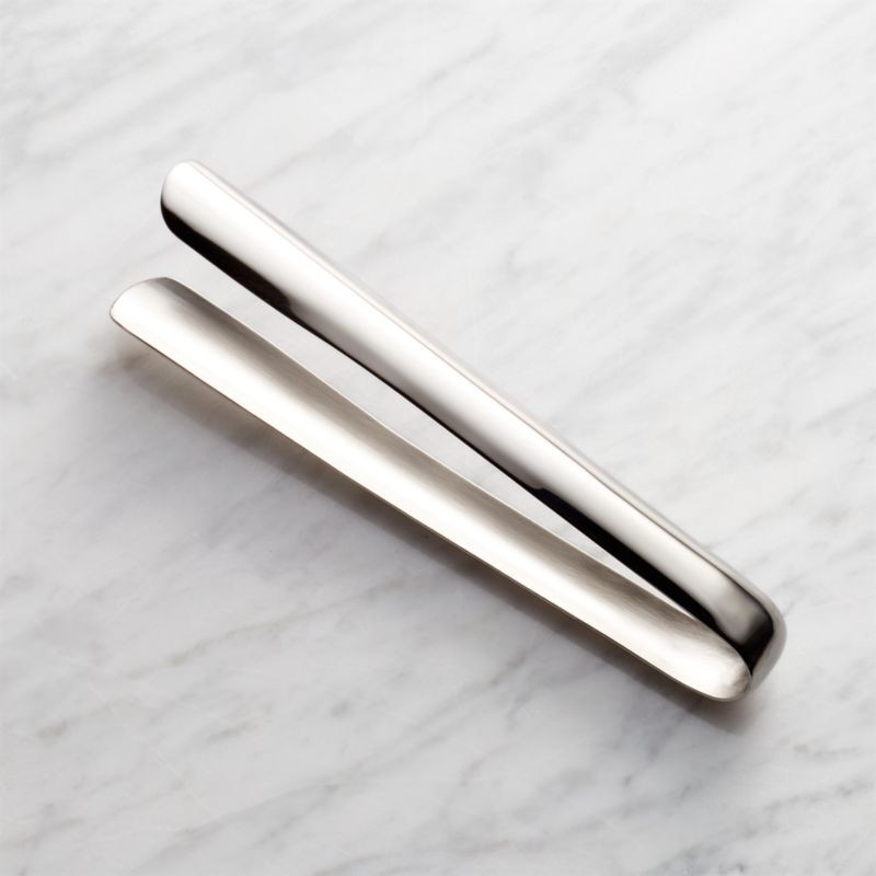 Graham Metal Ice Tongs + Reviews | Crate & Barrel | Crate & Barrel