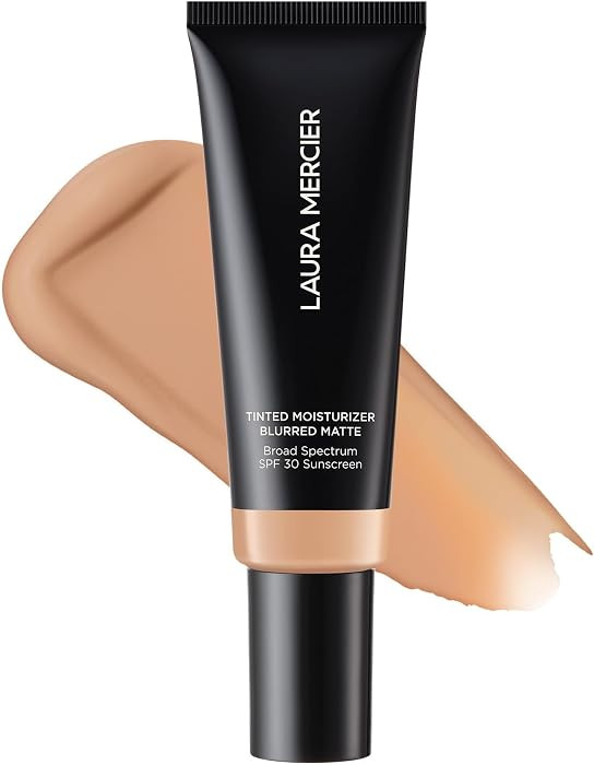Laura Mercier Tinted Moisturizer Blurred Matte with SPF 30: 24HR+ Shine Control and Blurring, Lon... | Amazon (US)