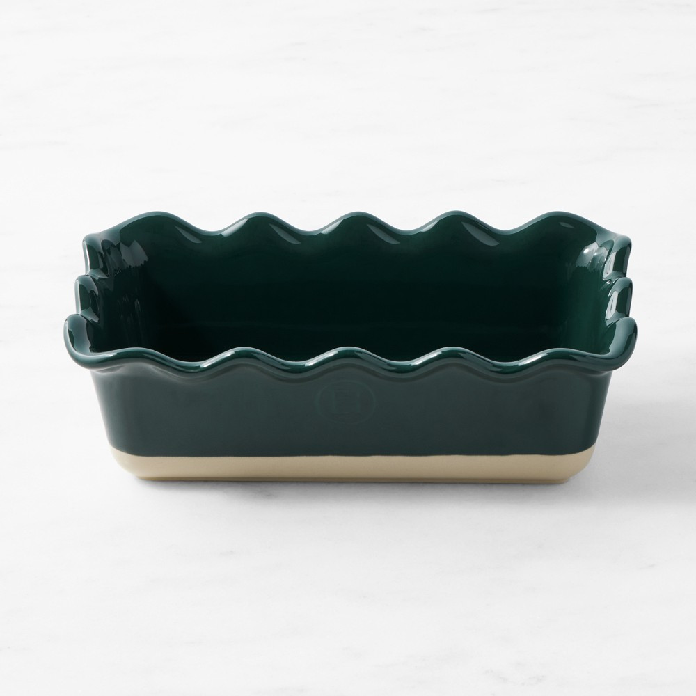Emile Henry French Ceramic Ruffled Loaf Pan | Williams-Sonoma
