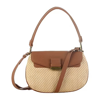 Frye and Co. Bryce Crossbody Bag, Color: Zig Zag Cognac - JCPenney | JCPenney