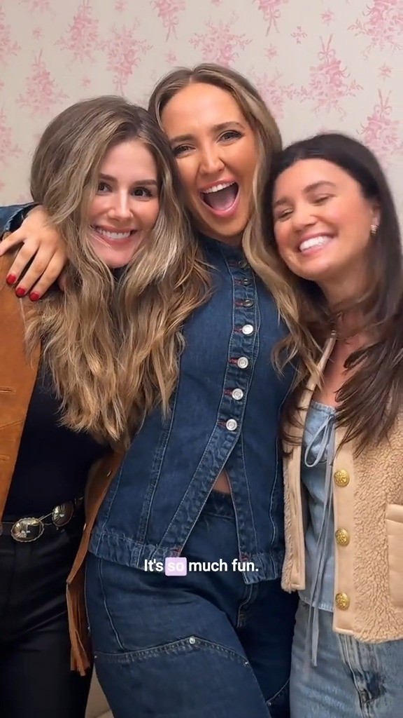 HI HOUSE GUESTS 👩🏼‍🍳💌🎀🏡 Today you’re coming over for a dinner party with @Kaitlyn Davis & @Claire Couv Smith !! Available to listen wherever you listen to podcasts or watch on my YouTube channel! 

 #LTKWatchNow #LTKHome #LTKStyleTip