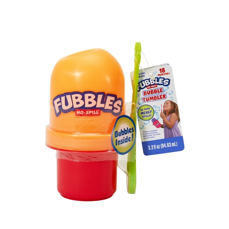 Little Kids Inc. Fubbles No-Spill Bubble Tumbler. Ages 3 & up | Walmart (US)