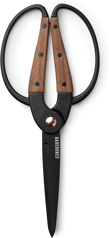 Barebones Garden Scissors - Walnut Plant Scissors - Garden Supplies and Indoor Plant Accessories ... | Amazon (US)
