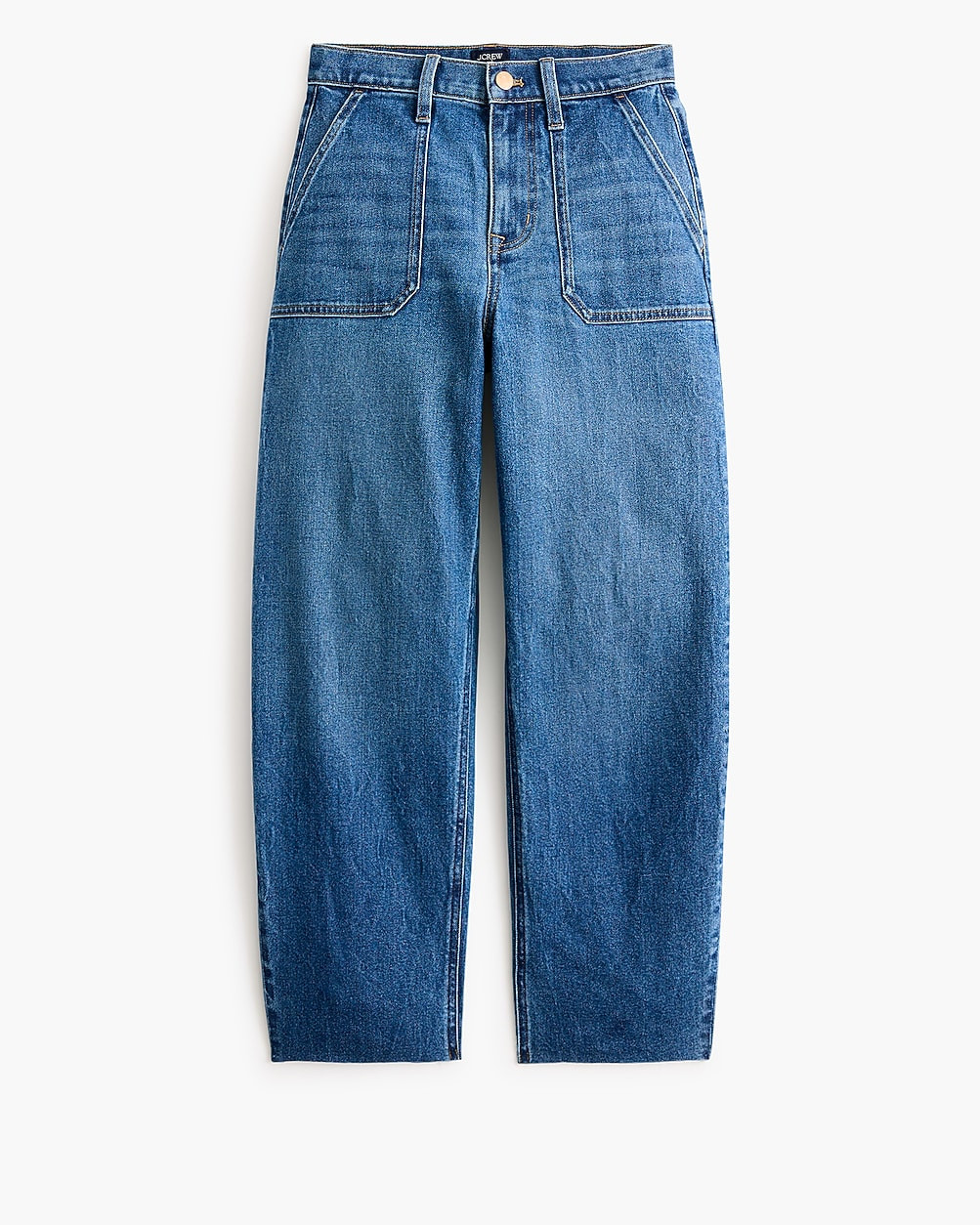 Slim barrel-leg utility jean in all-day stretch | J.Crew Factory