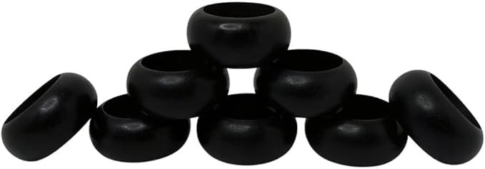 Napkin Rings for Dining Table, Classic Farmhouse Style, Holiday Table Decor, Set of Dining Access... | Amazon (US)