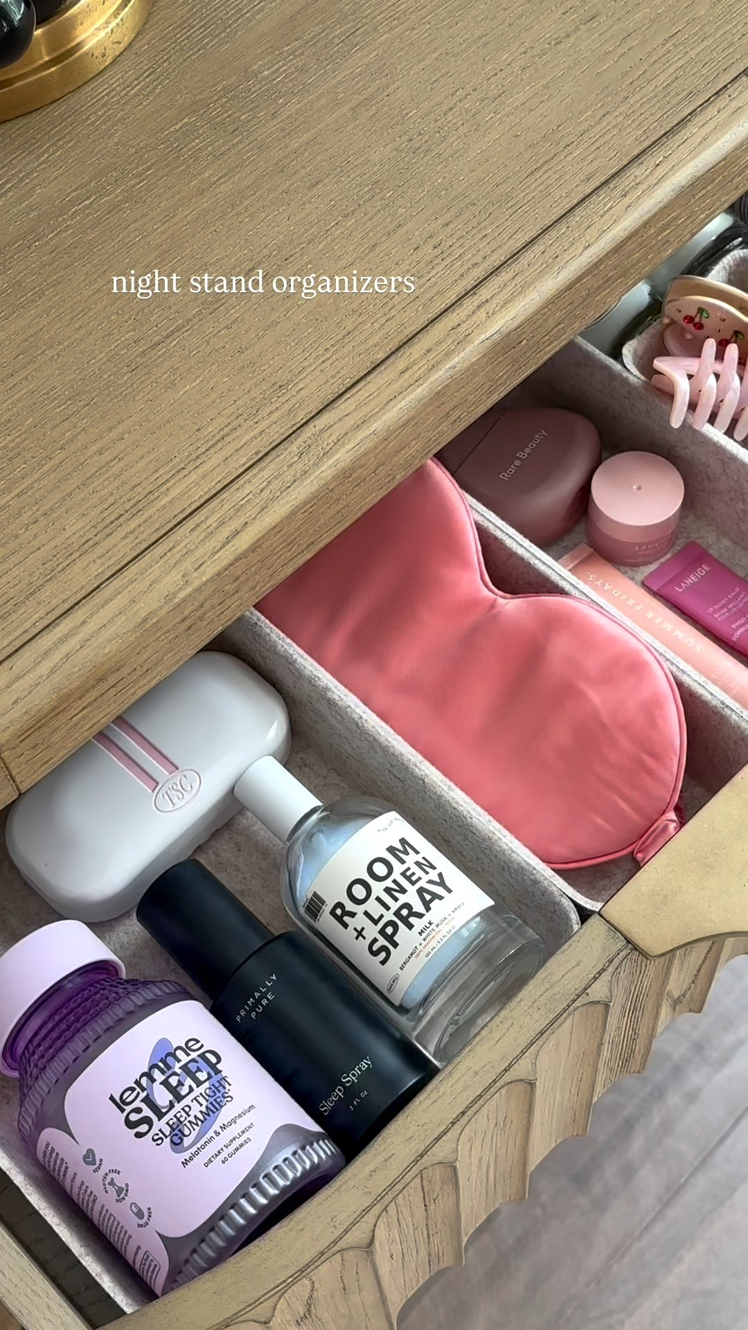the best nightstand organizers I use 🤍 from Amazon! 

#LTKHome