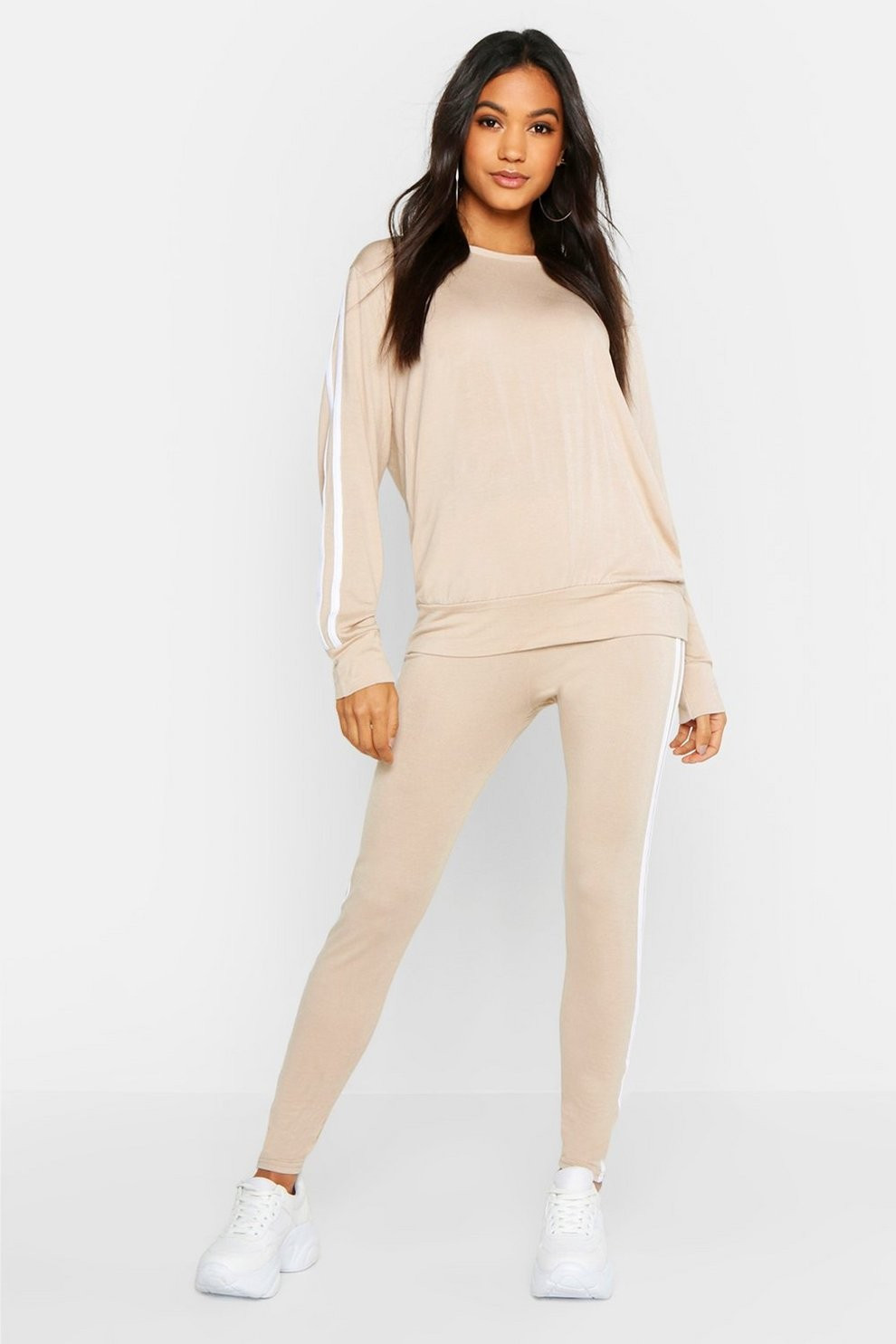Side Stripe Lounge Set | Boohoo.com (US & CA)