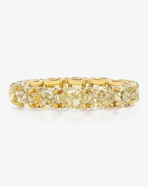 Yellow Diamond Eternity Band | Ring Concierge