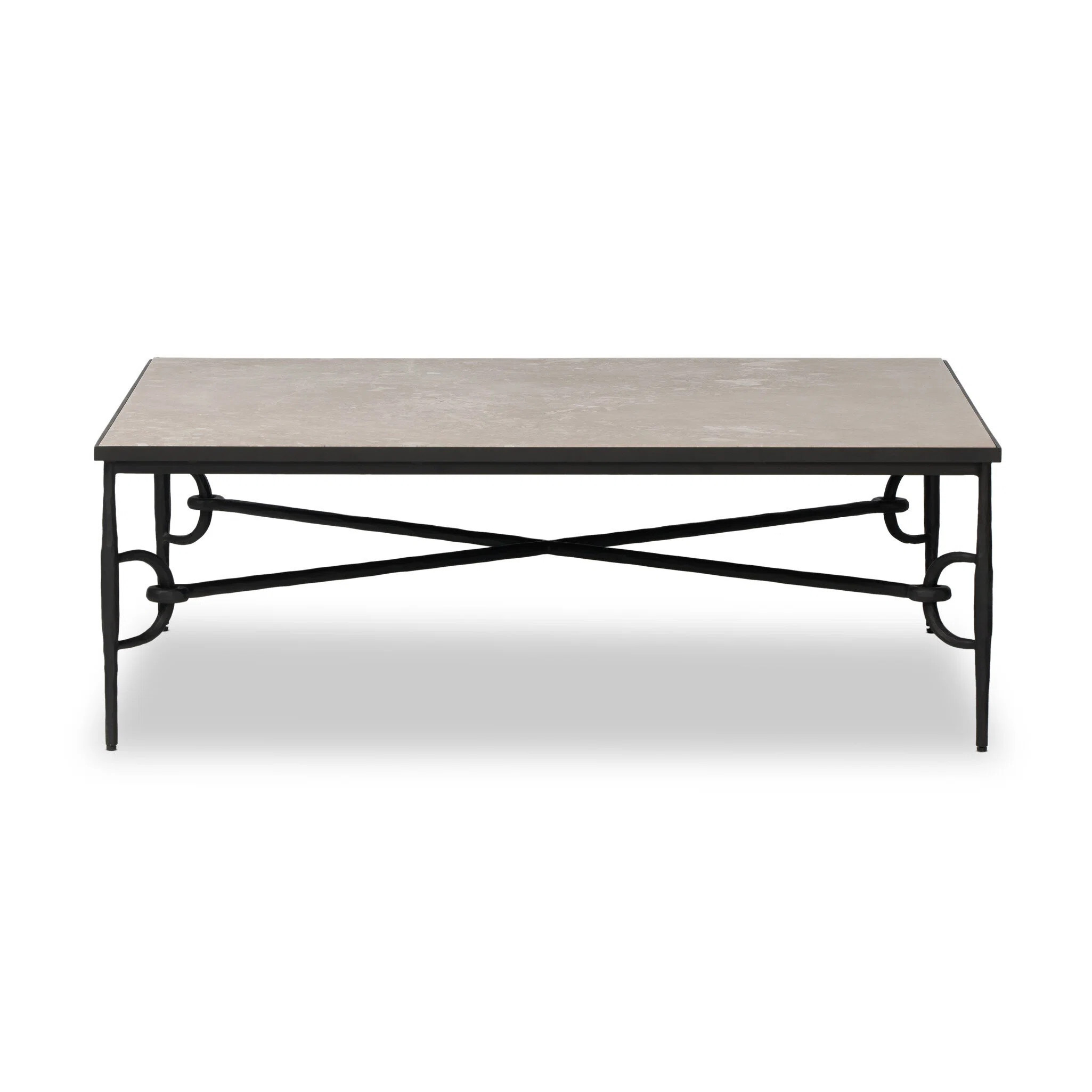Babylon Coffee Table-Grey Italian Marble | Perigold